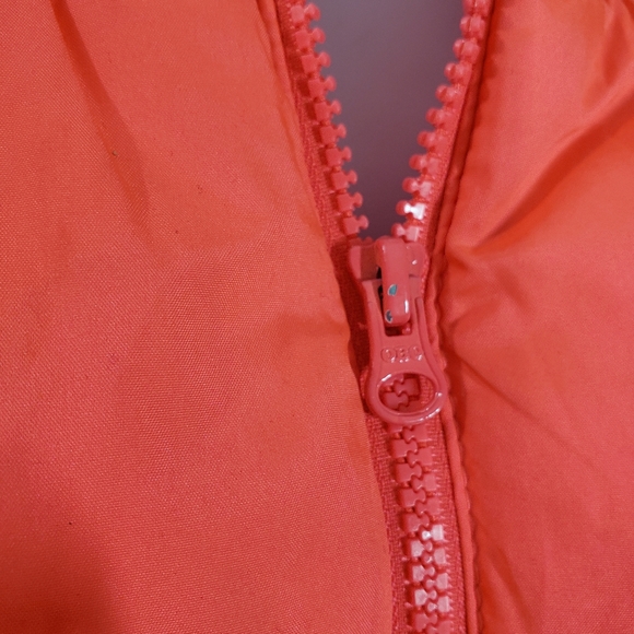 Old Navy Fuschia Flame Warm Winter Puffy Vest - Picture 3 of 11